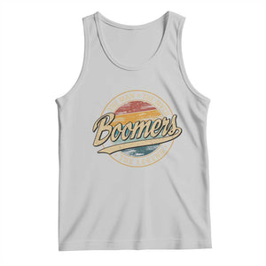 Boomers The Man The Myth The Legend Tank Top Retro Baby Boomers Generation TS11 Ash Print Your Wear