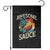 Funny Awesome Sauce Rooster Garden Flag Vintage Retro Chicken TS11 Black Print Your Wear