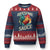 Funny Awesome Sauce Rooster Ugly Christmas Sweater Vintage Retro Chicken - Print Your Wear