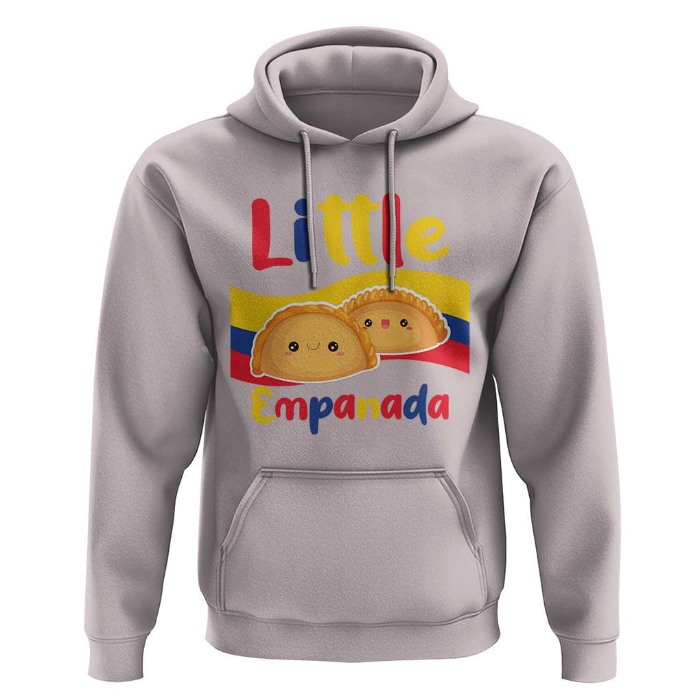 Funny Colombia Food Hoodie Little Empanada Colombian Flag TS11 Ice Gray Print Your Wear