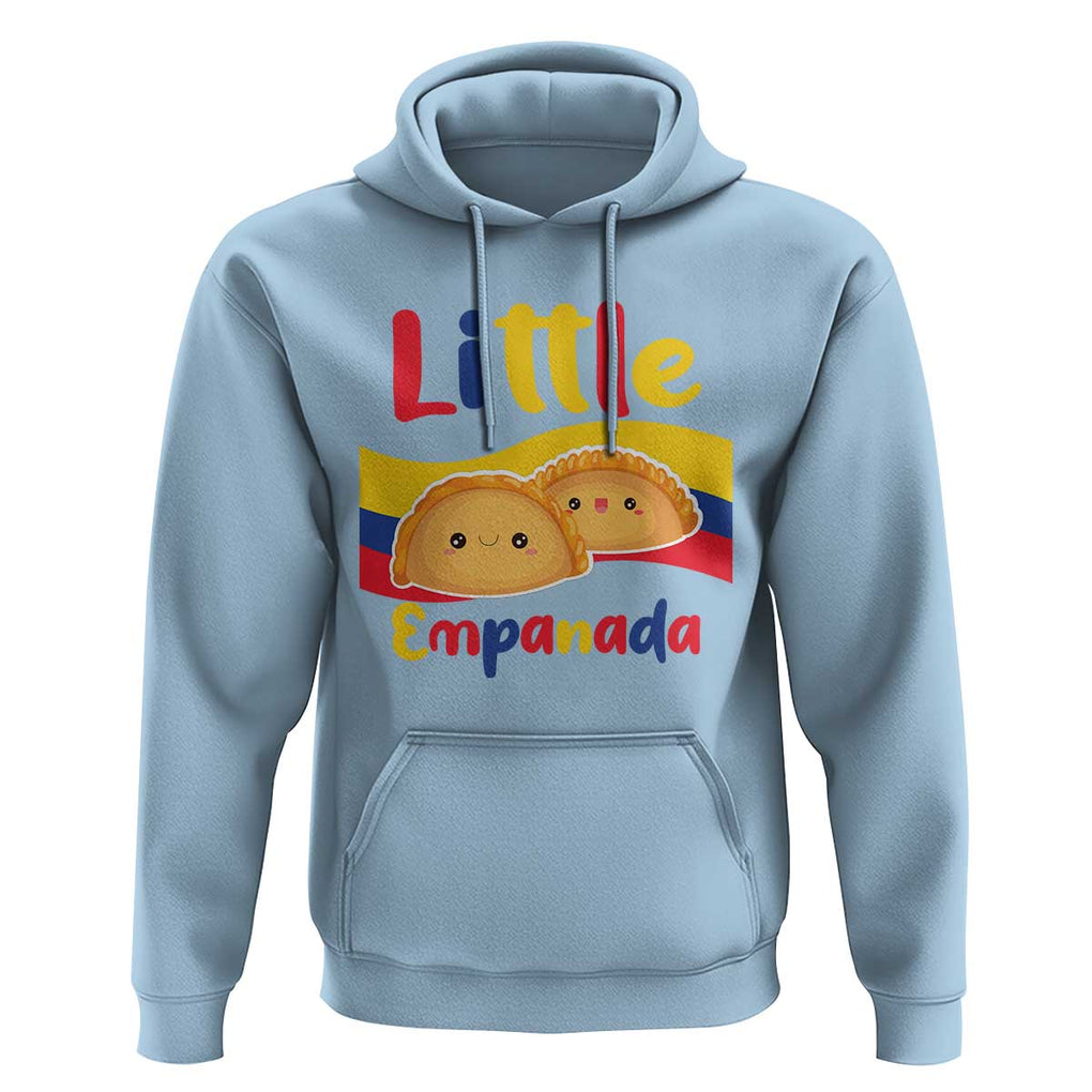 Funny Colombia Food Hoodie Little Empanada Colombian Flag TS11 Light Blue Print Your Wear