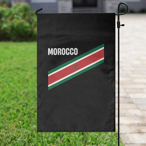 Morocco Moroccan Flag Garden Flag Green Star Maroc Stripes TS11 Print Your Wear