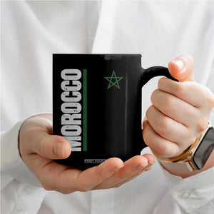 Morocco Green Star Flag Patriotic Moroccan Pride Coffee Mug TS11 Print Your Wear