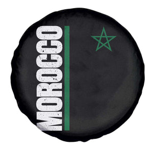 Morocco Green Star Flag Patriotic Moroccan Pride Spare Tire Cover TS11 Print Your Wear