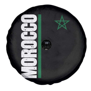 Morocco Green Star Flag Patriotic Moroccan Pride Spare Tire Cover TS11 Print Your Wear
