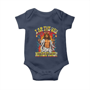 Funny Jesus LitRPG I Am The Way Motherfucker Baby Onesie
