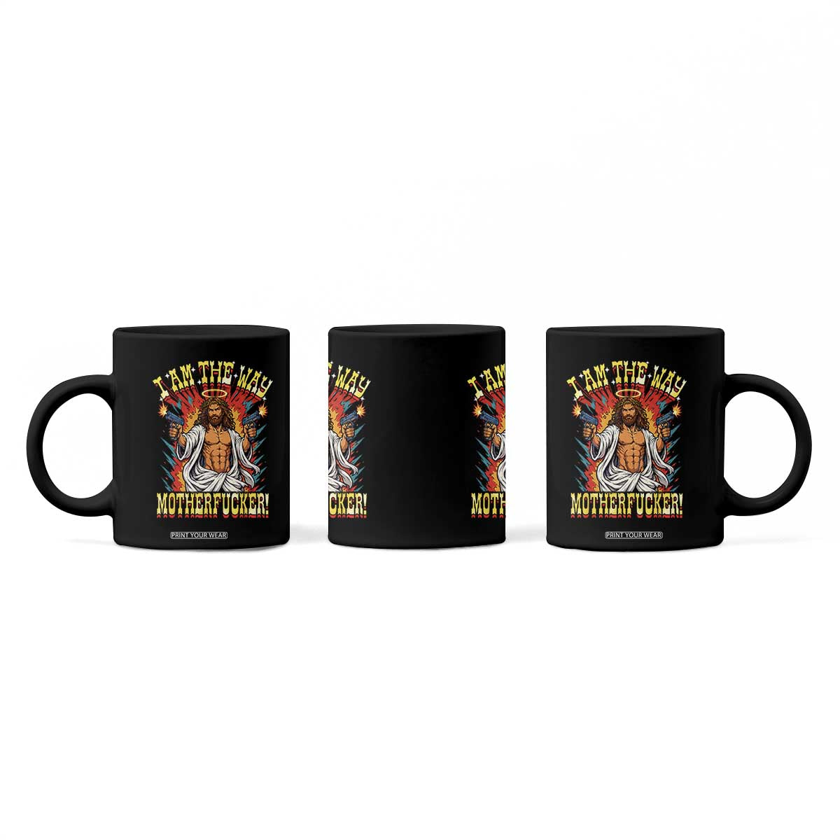 Funny Jesus LitRPG I Am The Way Motherfucker Coffee Mug