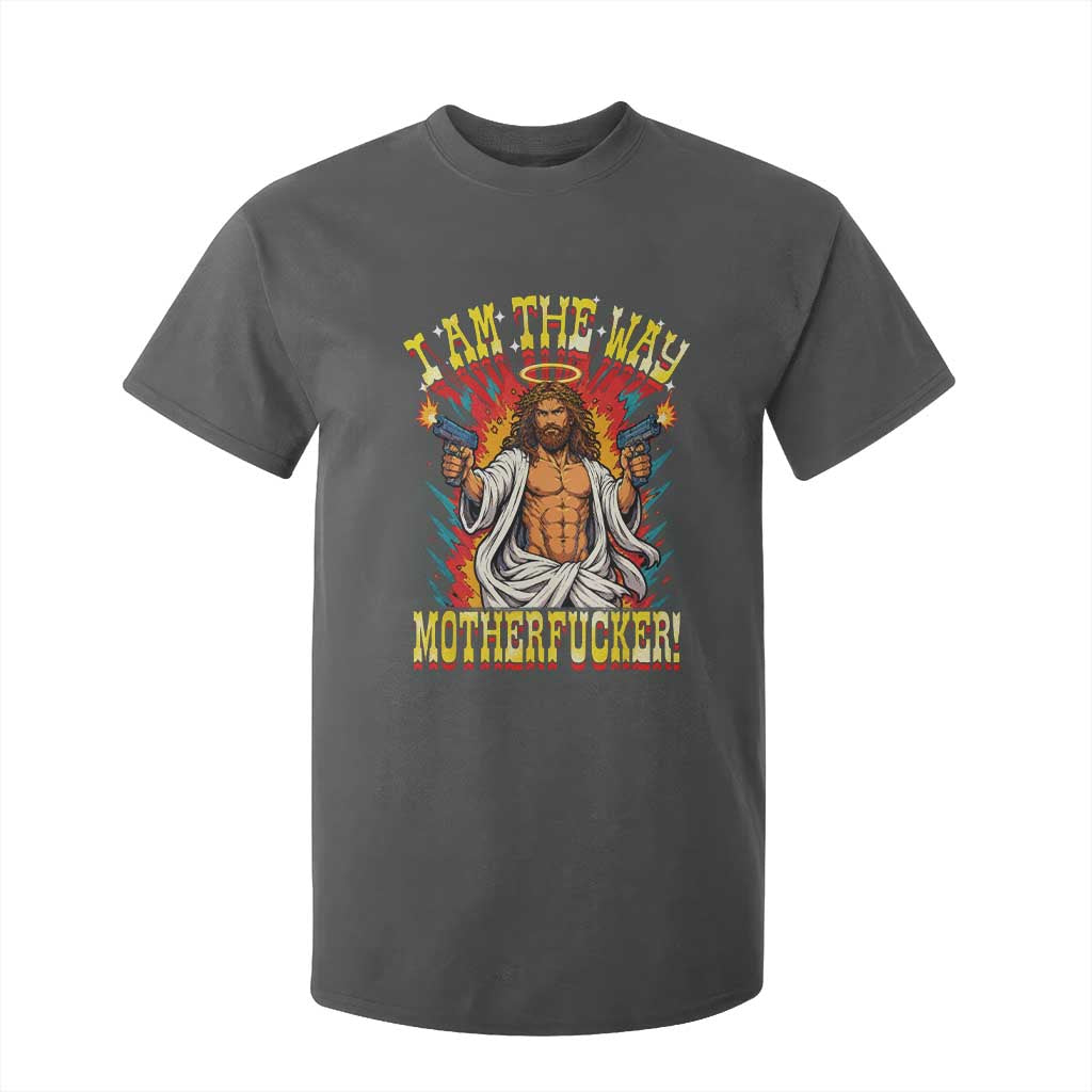 Funny Jesus LitRPG I Am The Way Motherfucker T Shirt For Kid