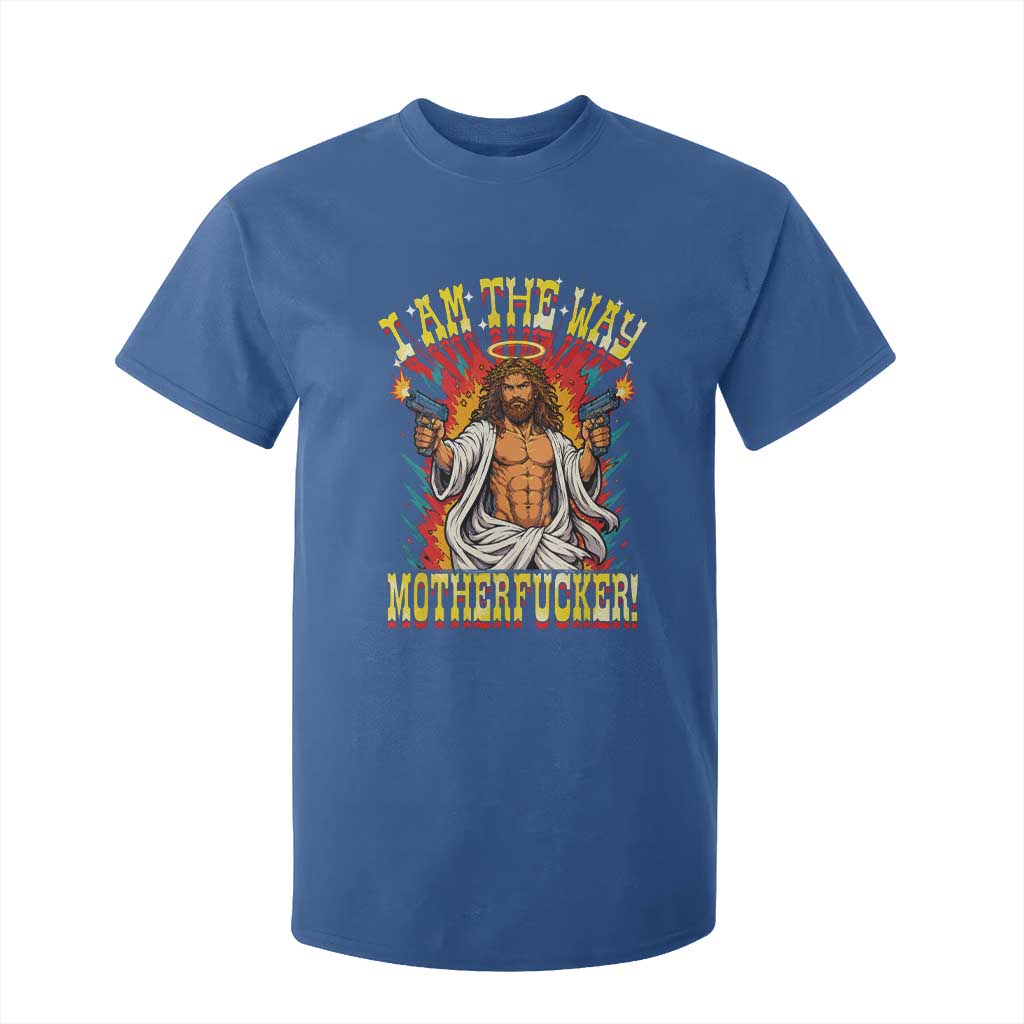 Funny Jesus LitRPG I Am The Way Motherfucker T Shirt For Kid