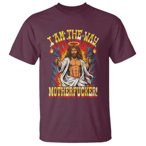 Funny Jesus LitRPG I Am The Way Motherfucker T Shirt