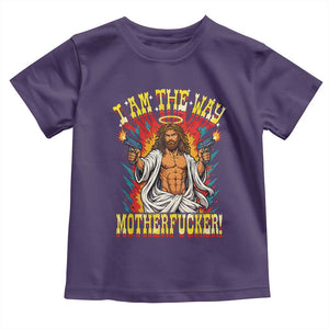 Funny Jesus LitRPG I Am The Way Motherfucker Toddler T Shirt