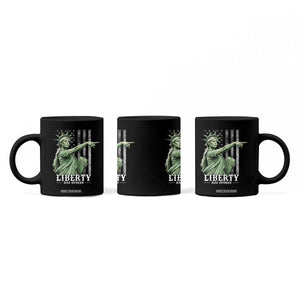Liberty Has Spoken Coffee Mug Funny Basketball Statue of Liberty Pointing Meme TS11 Print Your Wear