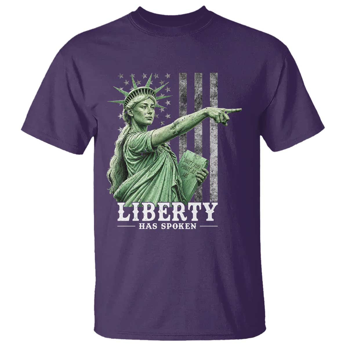 Liberty Has Spoken T Shirt Funny Basketball Statue of Liberty Pointing Meme TS11 Print Your Wear