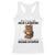 Dont Mess With Old Ladies We Dont Get To This Age By Being Stupid Racerback Tank Top Cute Owl TS11 White Print Your Wear
