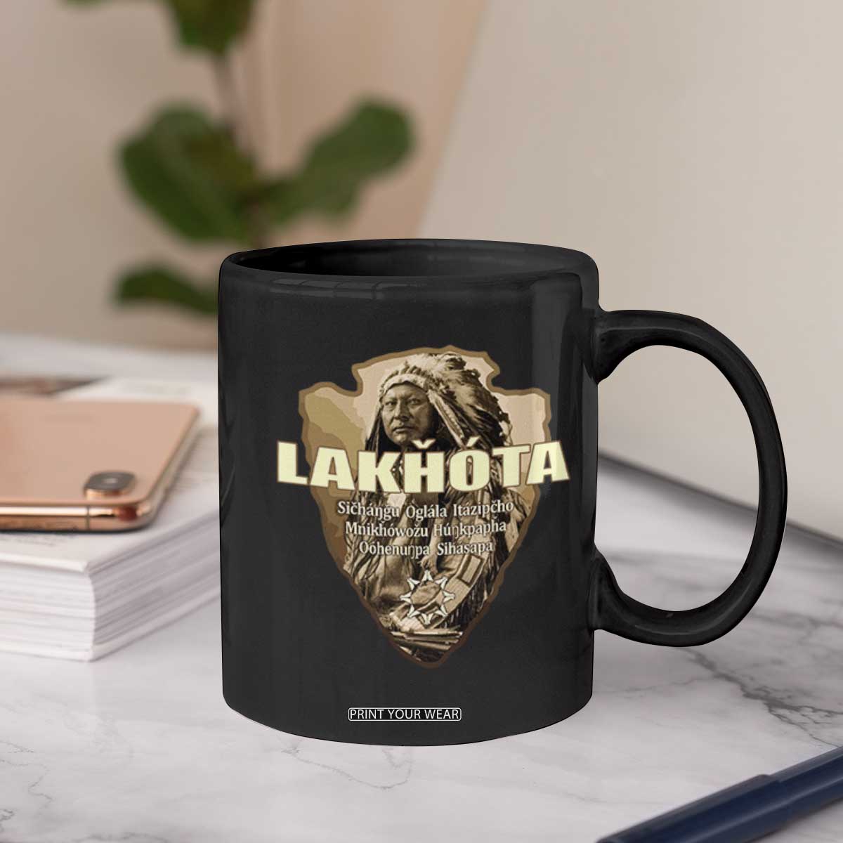 Chief Spotted Elk Lakhota Lakota Sioux Native American Indian Coffee Mug TS11 Print Your Wear
