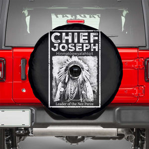 Native American Chief Joseph Spare Tire Cover Leader Of The Nez Perce Indian History TS11 Black Print Your Wear