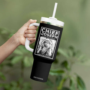 Native American Chief Joseph Tumbler With Handle Leader Of The Nez Perce Indian History TS11 Print Your Wear