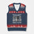 Oglala Lakota Of The Great Sioux Nation V-Neck Knit Sweater Vest Native American Chiefs - Print Your Wear