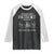 Funny Please Be Patient With Me I'm From The 1900s Raglan Shirt Western Chuck Wagon TS11 Black White Print Your Wear