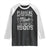 Funny Please Be Patient With Me I'm From The 1900s Raglan Shirt Vintage Carriage TS11 Black White Print Your Wear