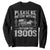 Funny Please Be Patient With Me I'm From The 1900s Sweatshirt Vintage Carriage TS11 Black Print Your Wear