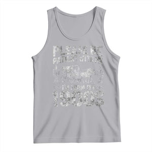 Funny Please Be Patient With Me I'm From The 1900s Tank Top Vintage Carriage TS11 Athletic Heather Print Your Wear