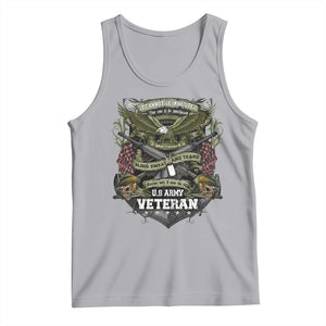 US Military Army Veteran Tank Top It Cannot Be Inherited Nor Can It Be Purchased I Have Earned It TS11 Athletic Heather Print Your Wear