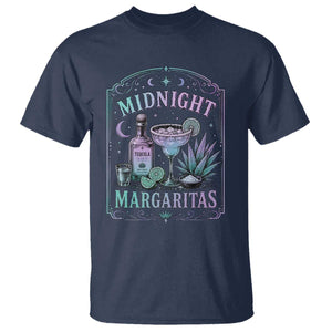 Midnight Margaritas Halloween Witch Cocktail Lover T Shirt TS11 Navy Print Your Wear