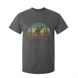 Funny Bigfoot Pickles Lover T Shirt For Kid Retro Sasquatch Cucumber Food Lover