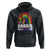 Harris Walz Hoodie LGBT Rainbow Flag Hand Rise Flower Unity TS11 Black Print Your Wear