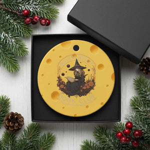 Salem Witch Book Club All Witches Welcome Ceramic Ornament Halloween Book Lover TS11 1pc Yellow Cheese Print Your Wear