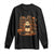 Halloween Book Lover Long Sleeve Shirt Spooky Ghost Reading Book Librarians Bookworm TS11 Black Print Your Wear