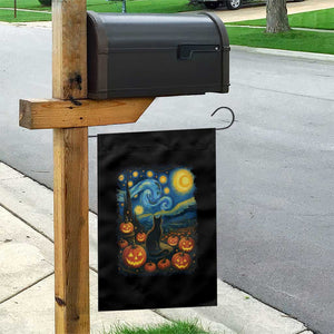 Halloween Cat Starry Night Van Gogh Cat Lovers Garden Flag TS11 Print Your Wear