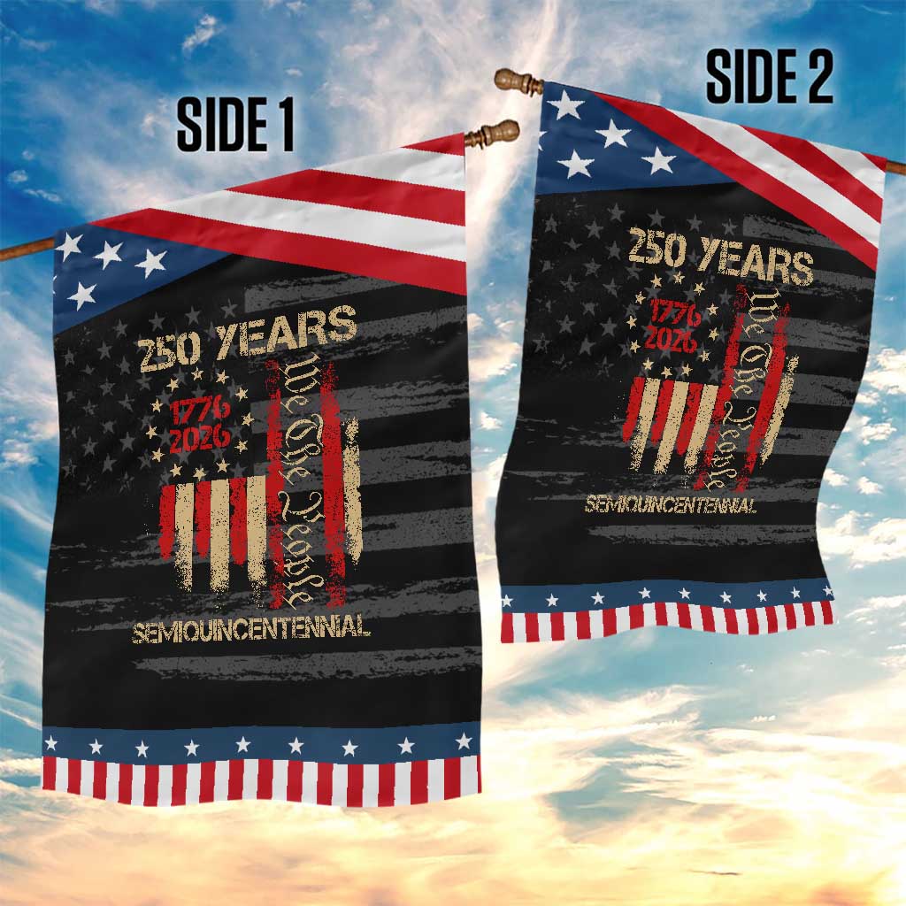 250 Years Semiquincentennial Garden Flag 250th America Anniversary Independence Day TS11 Print Your Wear