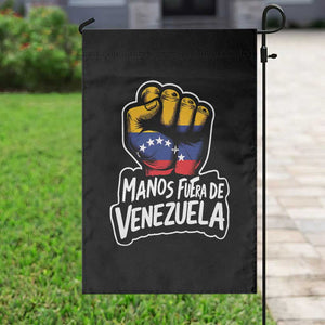 Manos Fuera De Venezuela Garden Flag Venezuelan Flag TS11 Print Your Wear