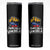 Manos Fuera De Venezuela Skinny Tumbler Venezuelan Flag TS11 Black Print Your Wear