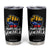 Manos Fuera De Venezuela Tumbler Cup Venezuelan Flag TS11 Black Print Your Wear