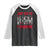 Funny Halloween Just The Tip I Promise Raglan Shirt Horror Movie Knives TS11 Black White Print Your Wear