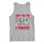 Funny Halloween Just The Tip I Promise Tank Top Horror Movie Knives TS11 Athletic Heather Print Your Wear