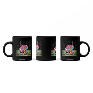 American Football Sprinkles Ice Cream Drip Field Goal Coffee Mug - Print Your Wear