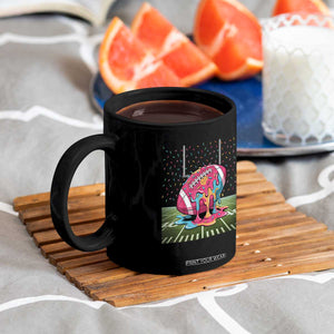 American Football Sprinkles Ice Cream Drip Field Goal Coffee Mug - Print Your Wear