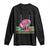 American Football Sprinkles Ice Cream Drip Field Goal Long Sleeve Shirt - Print Your Wear