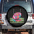 American Football Sprinkles Ice Cream Drip Field Goal Spare Tire Cover - Print Your Wear