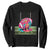 American Football Sprinkles Ice Cream Drip Field Goal Sweatshirt - Print Your Wear