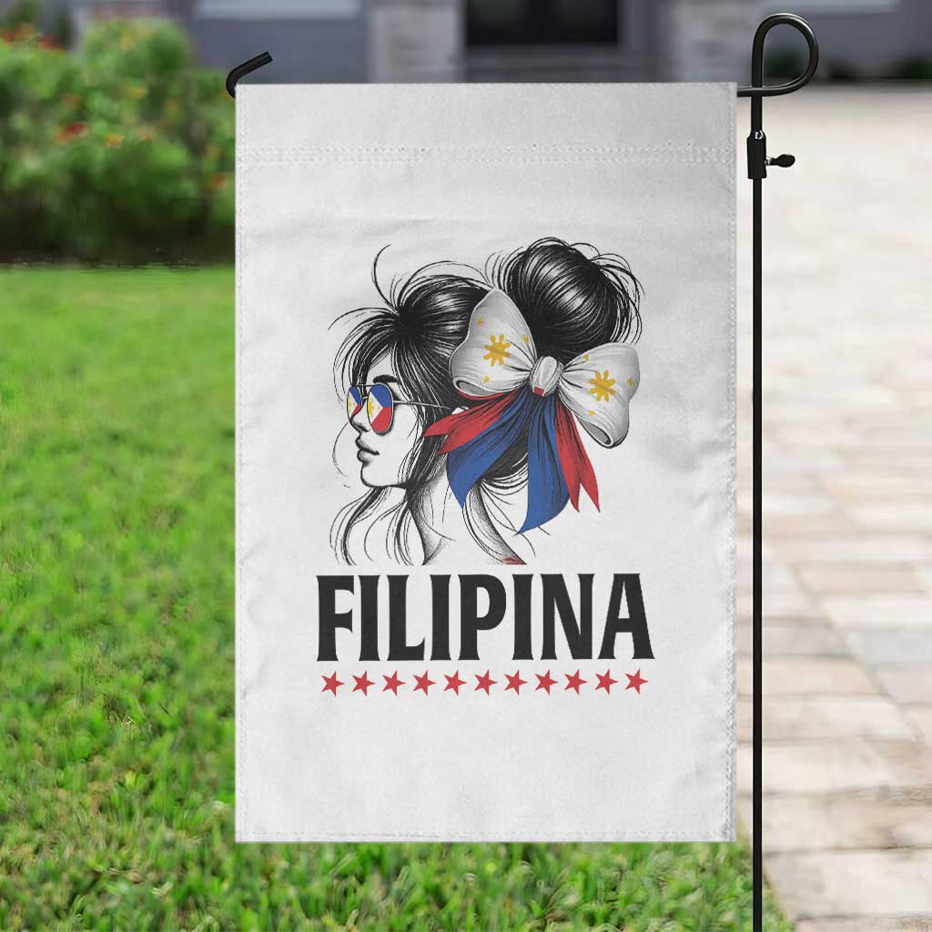 Filipina Girl Philippines Flag Proud Pinay Garden Flag TS11 Print Your Wear