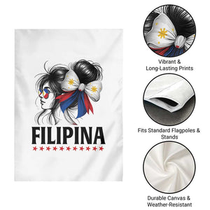 Filipina Girl Philippines Flag Proud Pinay Garden Flag TS11 Print Your Wear