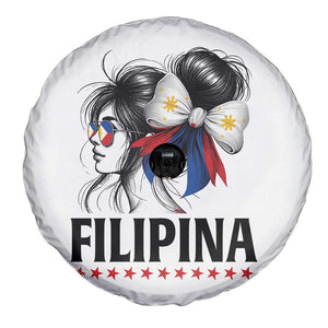 Filipina Girl Philippines Flag Proud Pinay Spare Tire Cover TS11 Print Your Wear