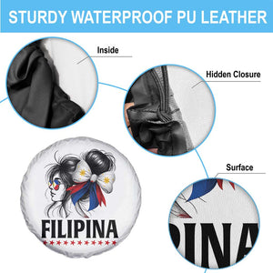 Filipina Girl Philippines Flag Proud Pinay Spare Tire Cover TS11 Print Your Wear