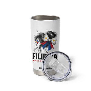 Filipina Girl Philippines Flag Proud Pinay Tumbler Cup TS11 Print Your Wear