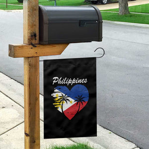 Filipino Pride Garden Flag Pinoy Vintage Philippines Flag Heart TS11 Print Your Wear